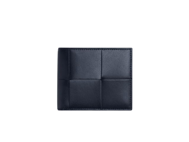 Bottega Veneta Bottega Veneta Cassette Bi-Fold Wallet With Coin Purse In Calfskin With Silver Finish Hardware Space - view 1
