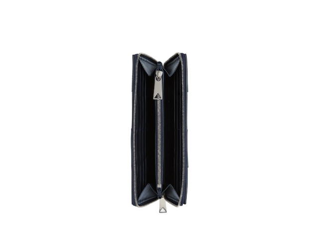 Bottega Veneta Bottega Veneta Cassette Zip Around Wallet In Calfskin With Silver Finish Hardware Space - view 2