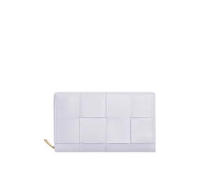 Buy Bottega Veneta Cassette Zipper Long Wallet In Leather With Gold Tone Hardware Mirth Washed at Sasom – Authentic and Ready to Ship