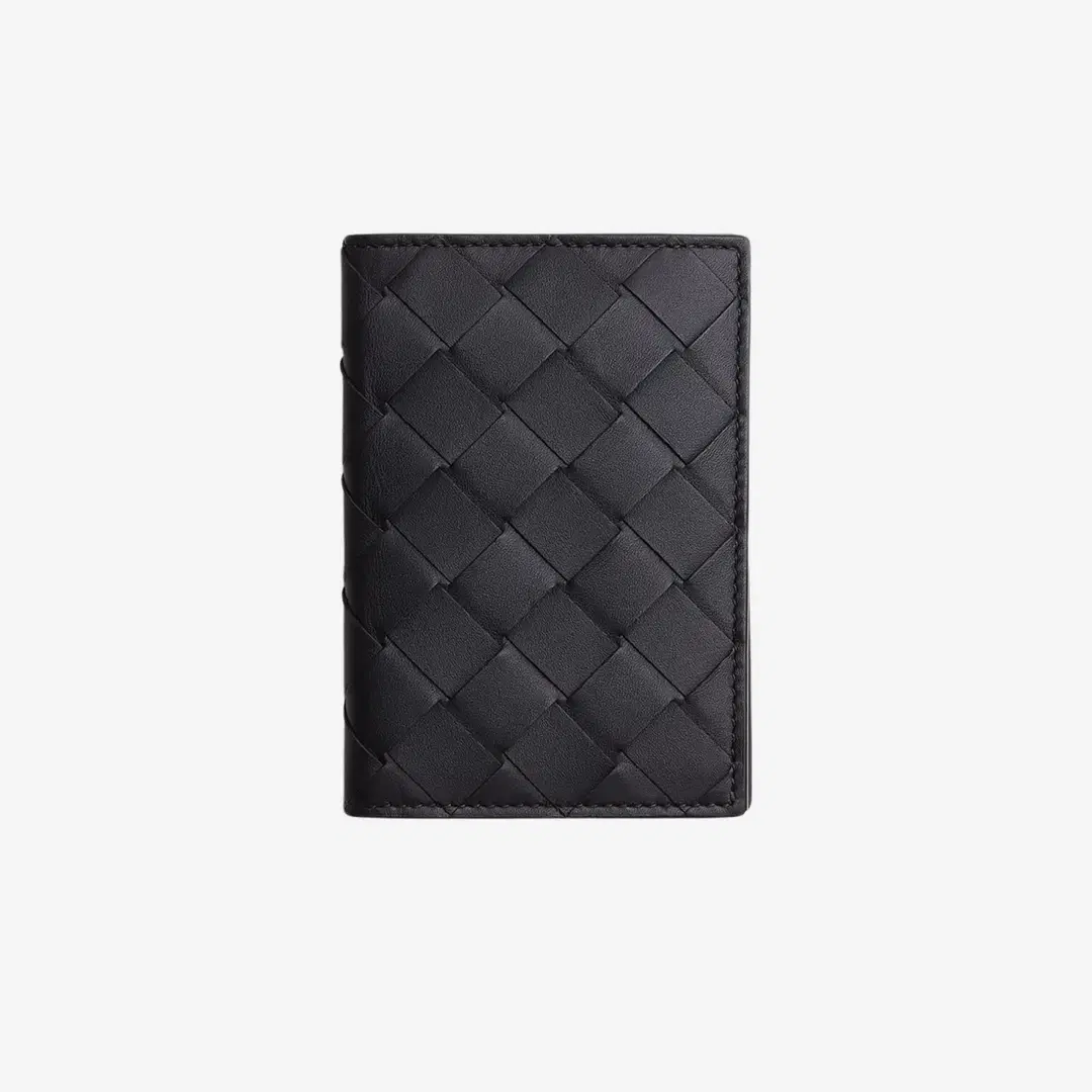Bottega Veneta Bottega Veneta Flap Card Case Black Grass