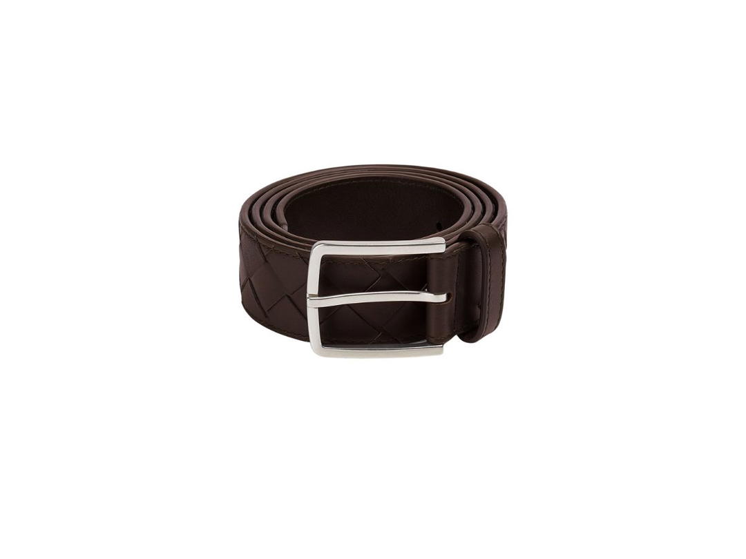 Bottega Veneta Bottega Veneta Intrecciato Belt In A Blown-Up Intreccio Weave Fondant