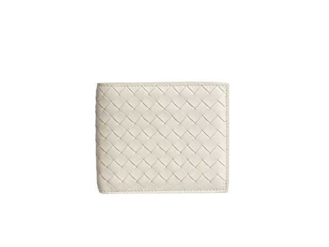Bottega Veneta Bottega Veneta Intrecciato Bi-Fold Wallet In Calfskin With 8 Card Slots Mist - view 1