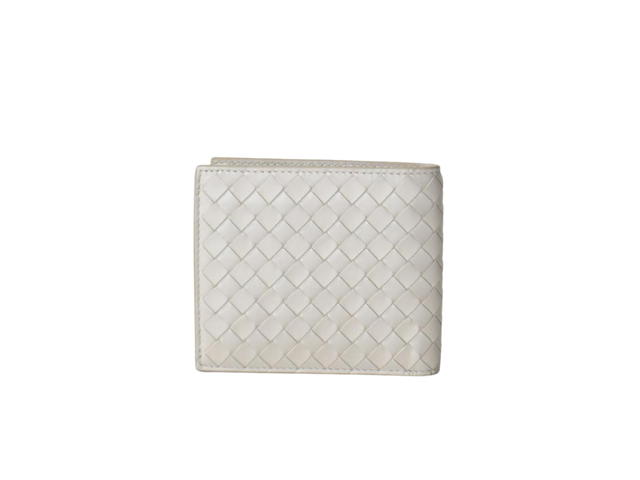 Bottega Veneta Bottega Veneta Intrecciato Bi-Fold Wallet In Calfskin With 8 Card Slots Mist - view 2