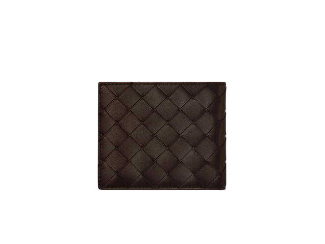 Bottega Veneta Bottega Veneta Intrecciato Bi-Fold Wallet In Calfskin With Eight Card Slots Fondant - view 3