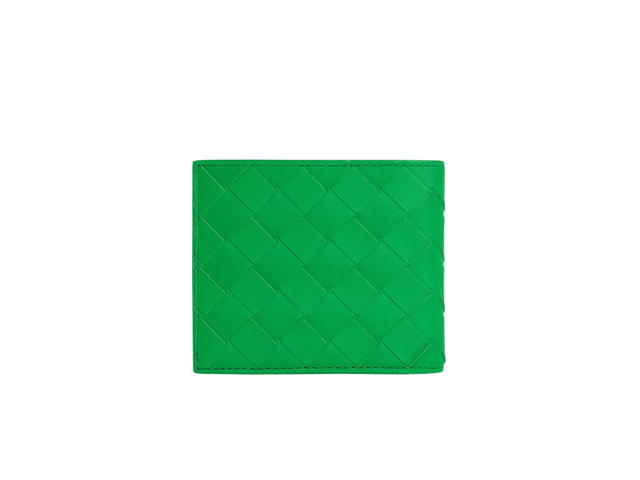 Bottega Veneta Bottega Veneta Intrecciato Bi-Fold Wallet In Calfskin With Eight Card Slots Parakeet - view 3