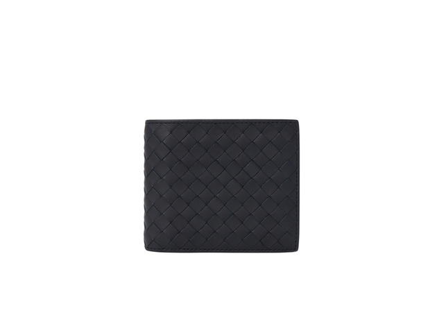 Bottega Veneta Bottega Veneta Intrecciato Bifold Wallet In Calf Leather Navy - view 1