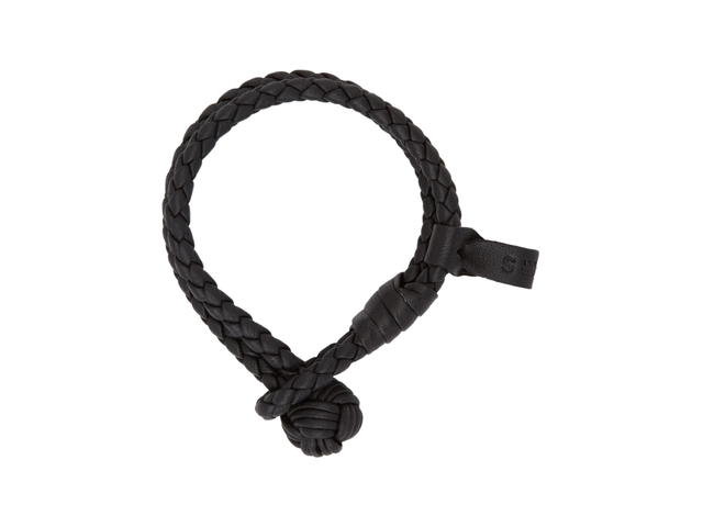 Bottega Veneta Bottega Veneta Intrecciato Bracelet In Black Braid Leather - view 2