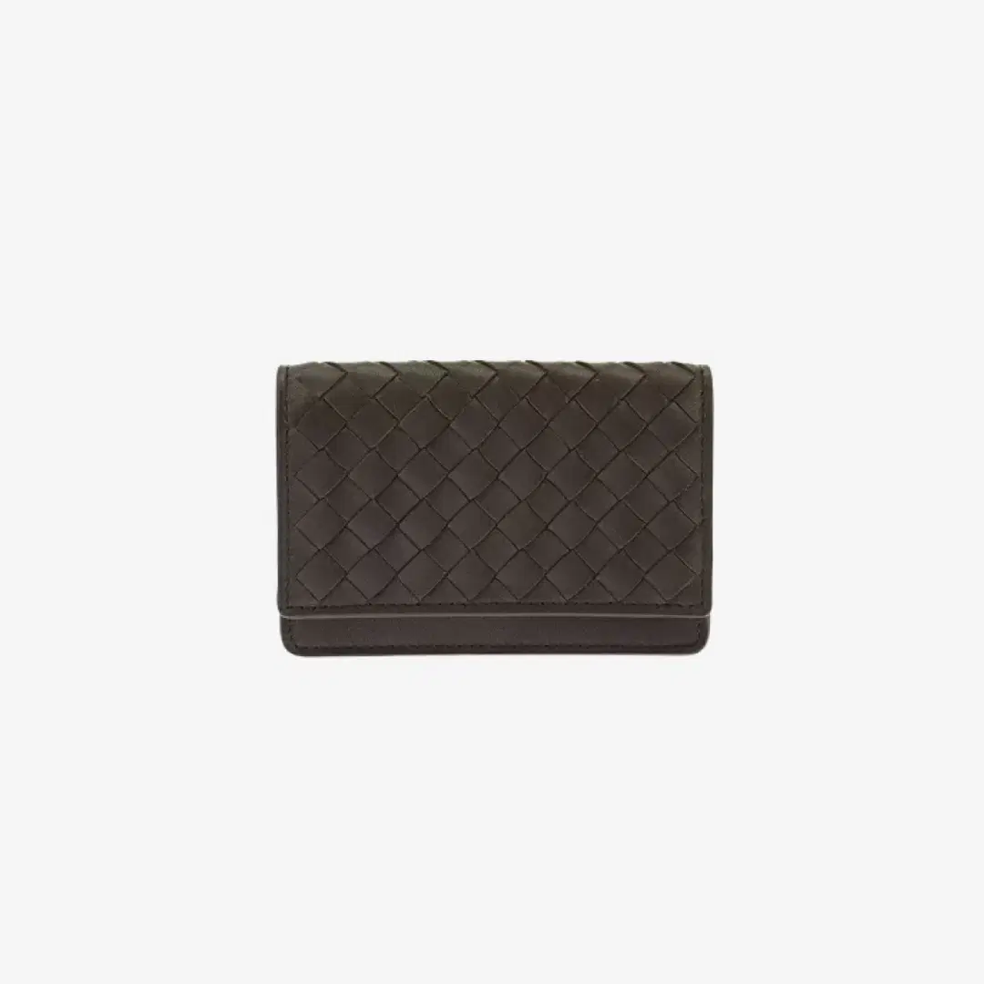 Bottega Veneta Bottega Veneta Intrecciato Business Card Case Brown