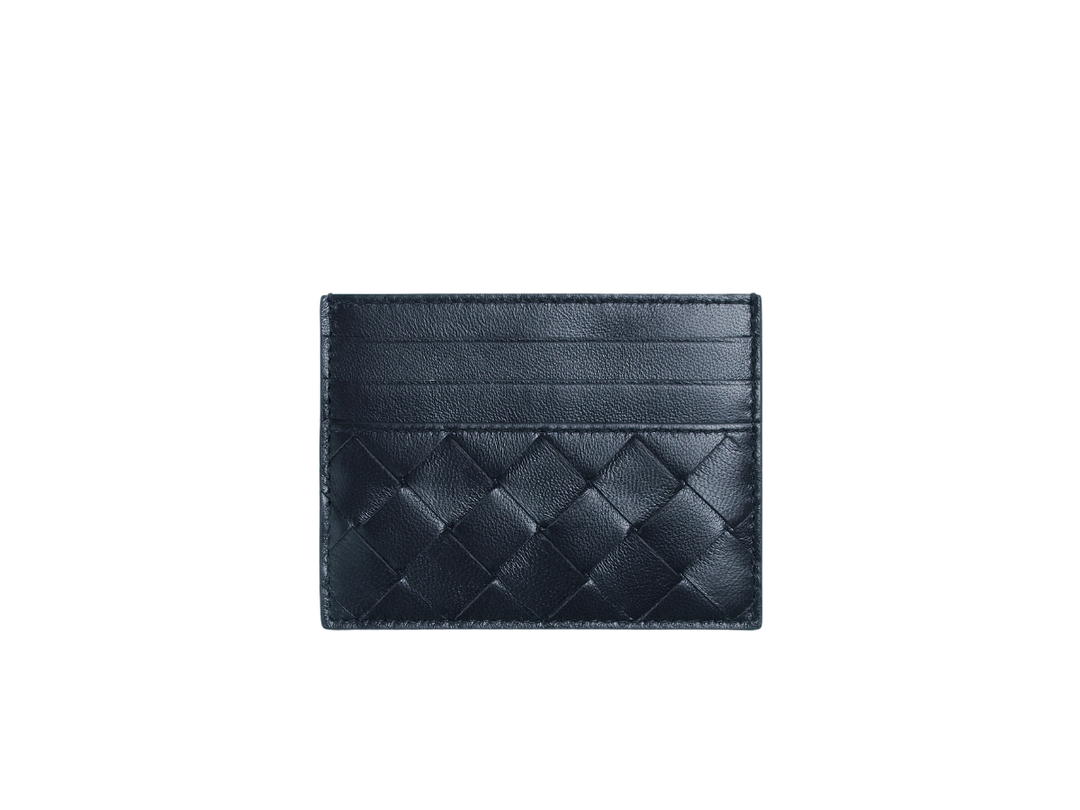 Bottega Veneta Bottega Veneta Intrecciato Credit Card Case In Lambskin Leather Space