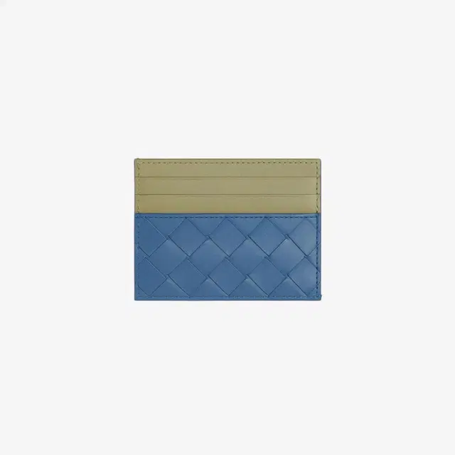 Bottega Veneta Bottega Veneta Intrecciato Credit Card Case Surf Travertine - view 1