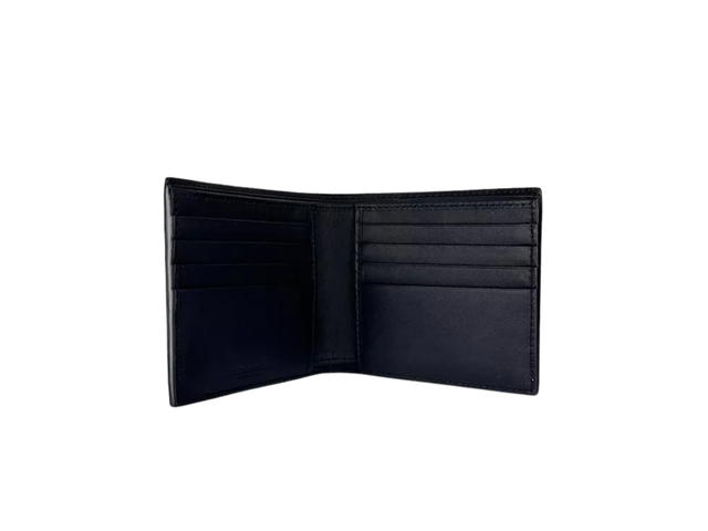Bottega Veneta Bottega Veneta Intrecciato Half Wallet In Leather Navy - view 2