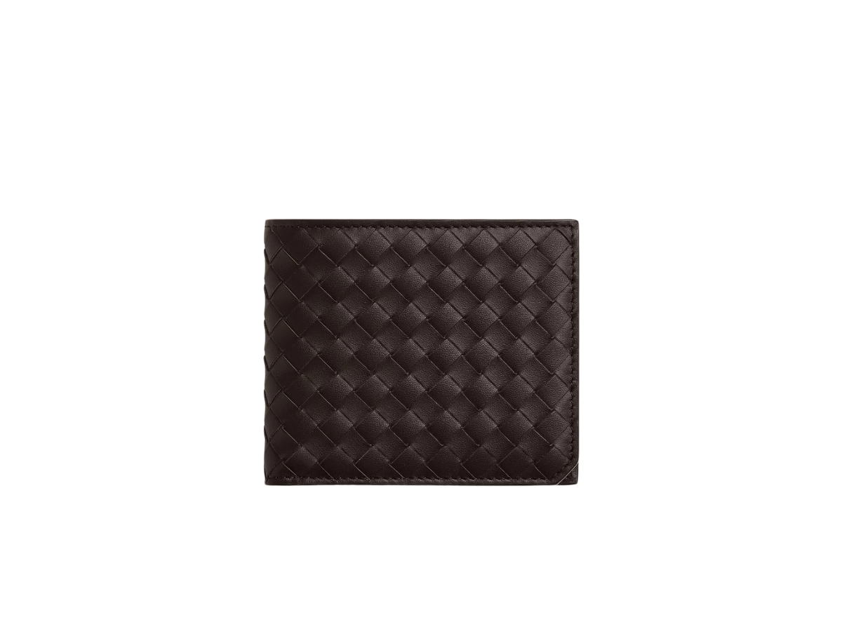 Bottega Veneta Bottega Veneta Intrecciato Piccolo Bi-Fold Wallet With Coin Purse In Calfskin Leather Fondant (2024)