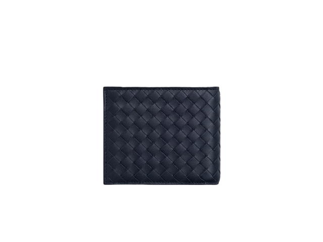 Bottega Veneta Bottega Veneta Intrecciato Piccolo Bi-Fold Wallet With Coin Purse In Calfskin Leather Space (2024) - view 3