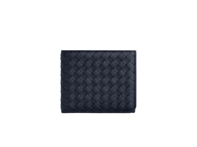 Bottega Veneta Bottega Veneta Intrecciato Piccolo Wallet In Calfskin Leather Space (2024) - view 1