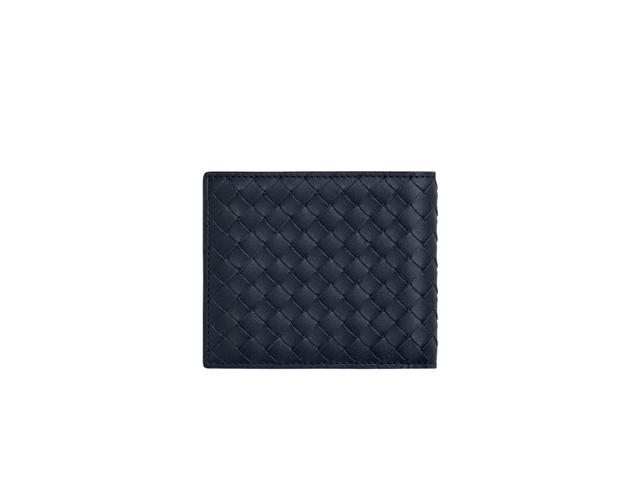 Bottega Veneta Bottega Veneta Intrecciato Piccolo Wallet In Calfskin Leather Space (2024) - view 3
