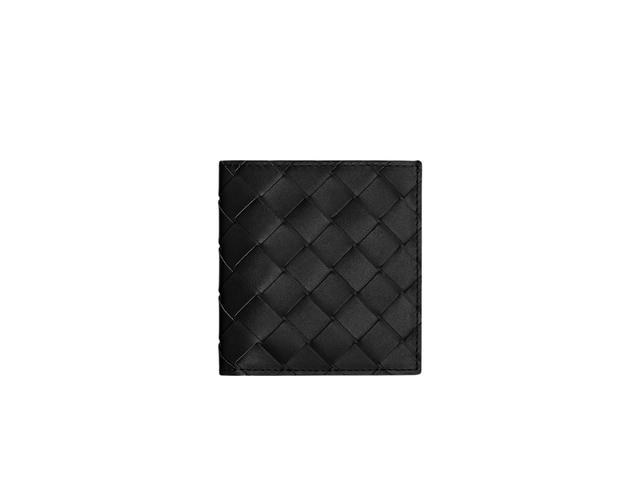 Bottega Veneta Bottega Veneta Intrecciato Slim Bi-Fold Wallet Black - view 1