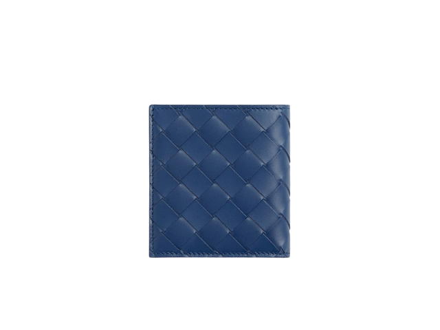 Bottega Veneta Bottega Veneta Intrecciato Slim Bi-Fold Wallet In Calfskin Leather Cruise - view 2