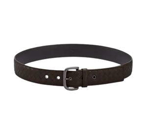 Buy Bottega Veneta Intrecciato Weave Belt Brown 40 MM at Sasom – Authentic and Ready to Ship
