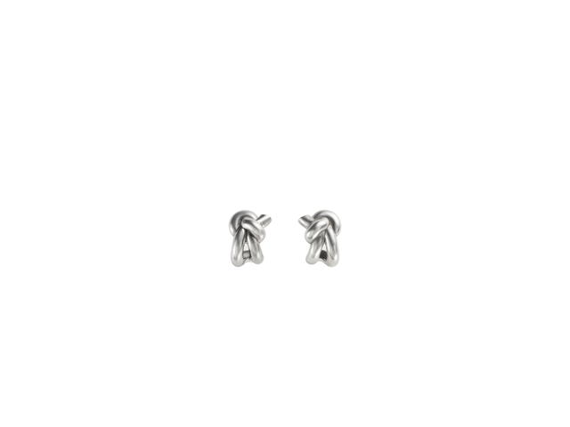 Bottega Veneta Bottega Veneta Knot Earrings In Knot Shape 925/1000 Silver Hardware Silver - view 2