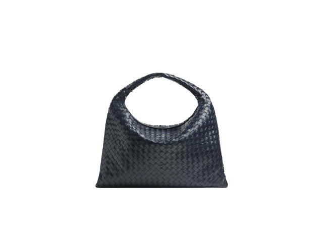 Bottega Veneta Bottega Veneta Large Hop In Calfskin Leather With Brass Finish Hardware Space - view 1