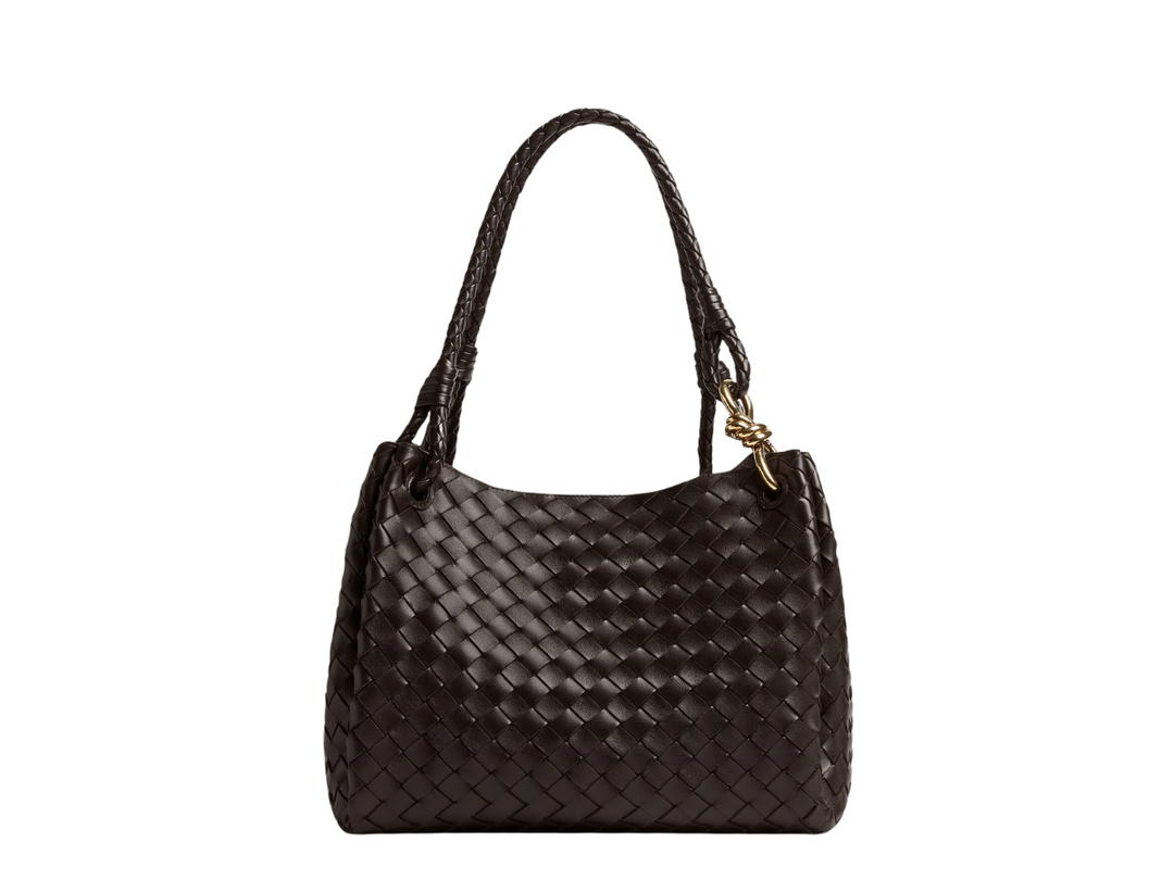 Bottega Veneta Bottega Veneta Large Parachute In Lambskin With Brass Finish Hardware Fondant