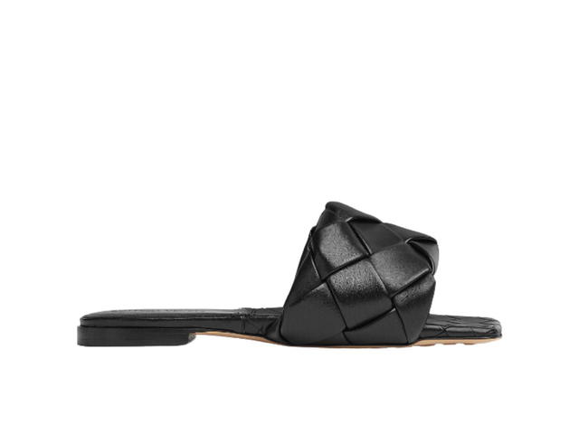 Bottega Veneta Bottega Veneta Lido Flat Sandal Black - view 1