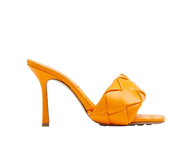 Bottega Veneta Bottega Veneta Lido Mule Tangerine - view 1