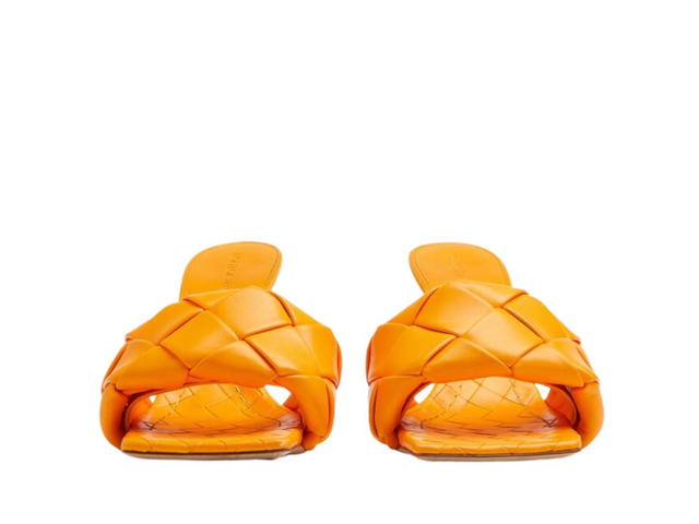 Bottega Veneta Bottega Veneta Lido Mule Tangerine - view 2
