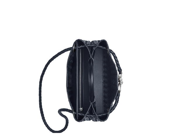 Bottega Veneta Bottega Veneta Medium Andiamo In Lambskin With Vintage Silver Finish Hardware Space - view 3