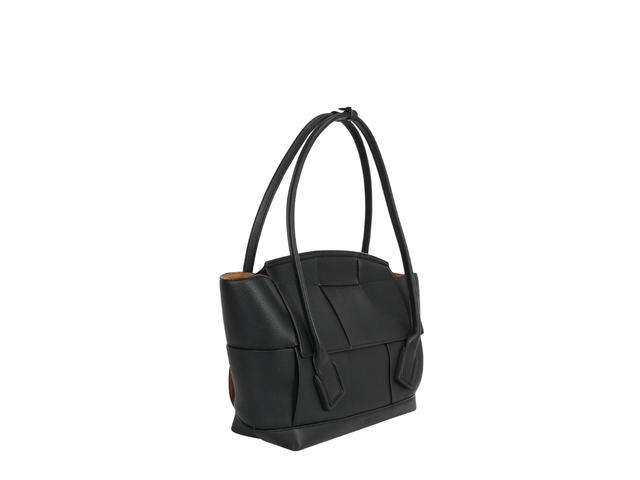 Bottega Veneta Bottega Veneta Medium Arco In Grained Leather With Gold Finish Hardware Black - view 2