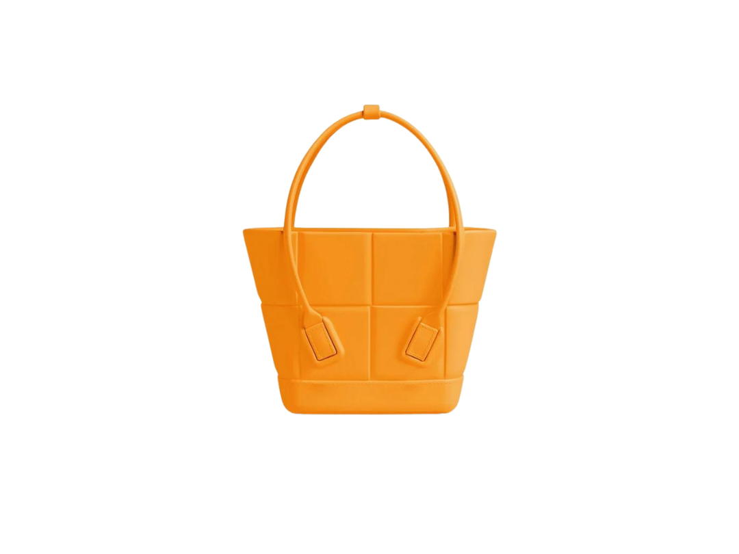 Bottega Veneta Bottega Veneta Mini Arco In Rubber Tangerine