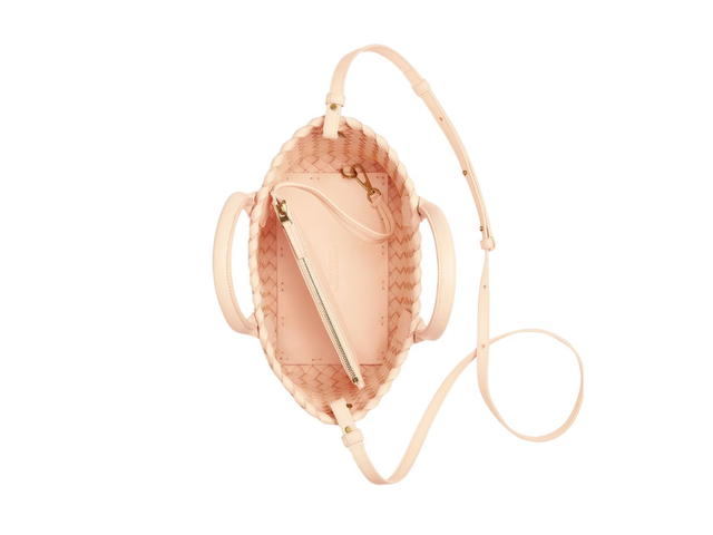 Bottega Veneta Bottega Veneta Mini Cabat In Supple Lambskin Leather With Gold Finish Hardware Macaroon - view 3