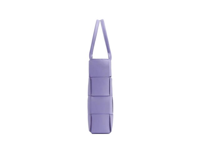 Bottega Veneta Bottega Veneta Mini Cassette Tote Bag In Lambskin With Gold Finish Hardware Wisteria - view 2