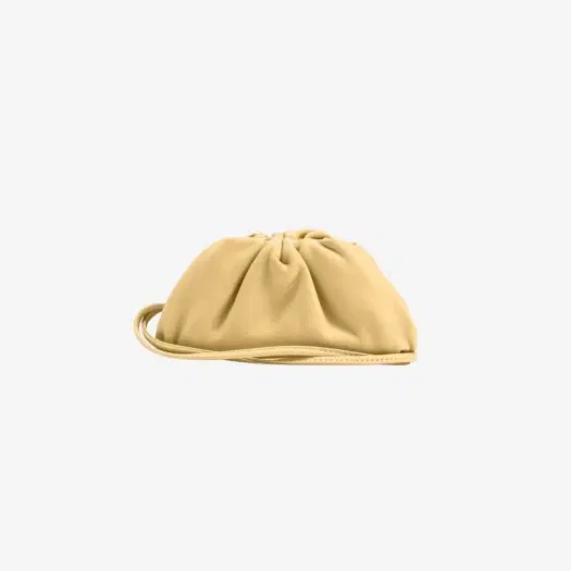 Bottega Veneta Mini Coin Purse Tapioca Gold