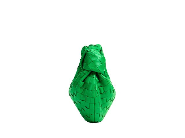 Bottega Veneta Bottega Veneta Mini Jodie In Lambskin With Gold Finish Hardware Parakeet - view 2