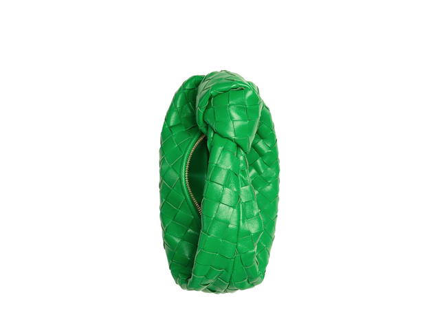 Bottega Veneta Bottega Veneta Mini Jodie In Lambskin With Gold Finish Hardware Parakeet - view 3