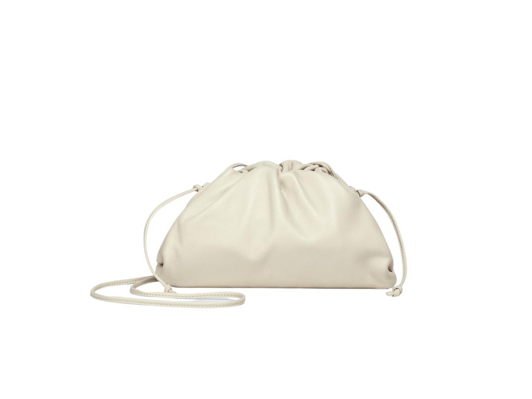 Bottega Veneta Bottega Veneta Mini Pouch Bag In Calf Skin Leather With Gold Finish Hardware Plaster