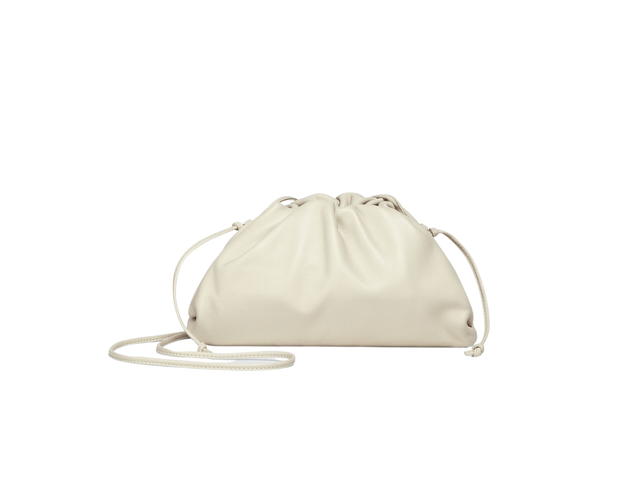 Bottega Veneta Bottega Veneta Mini Pouch Bag In Calf Skin Leather With Gold Finish Hardware Plaster - view 1