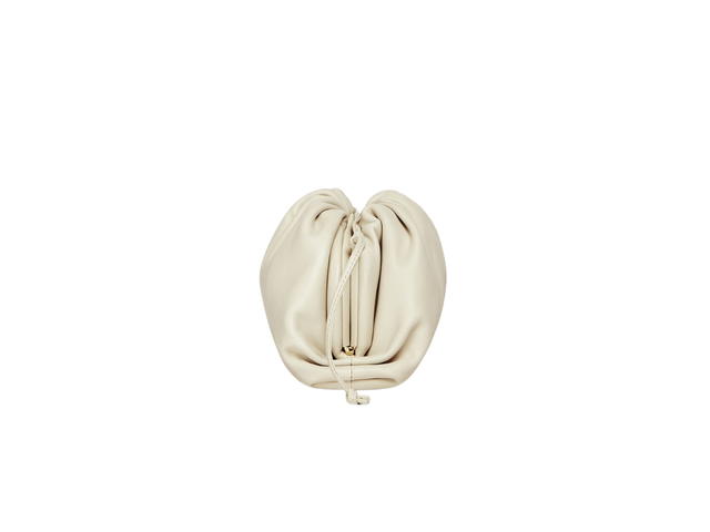 Bottega Veneta Bottega Veneta Mini Pouch Bag In Calf Skin Leather With Gold Finish Hardware Plaster - view 3