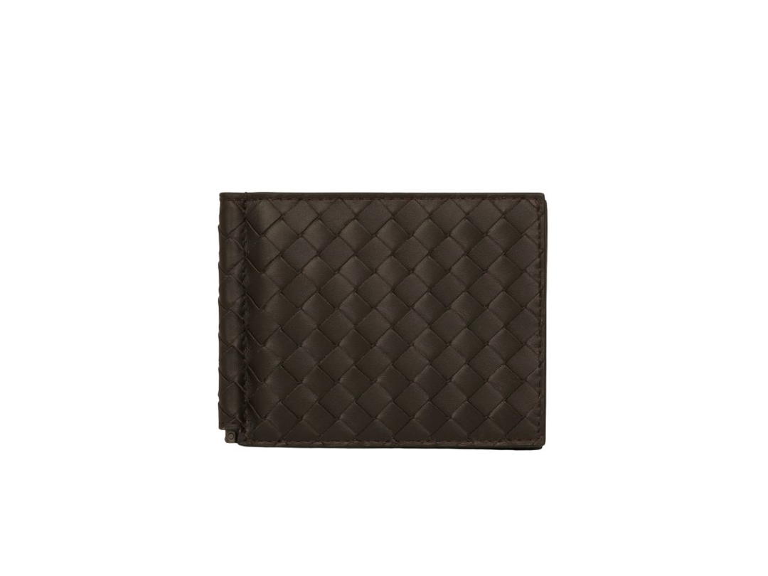 Bottega Veneta Bottega Veneta Money Clip Bi-Fold Wallet