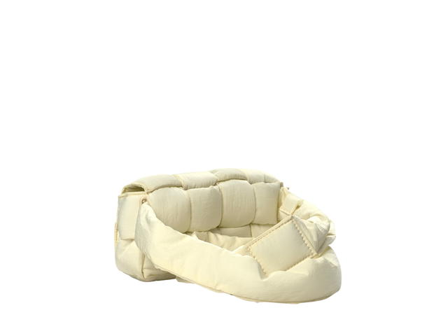 Bottega Veneta Bottega Veneta Padded Tech Cassette Belt Bag In Nylon Zest Washed - view 2