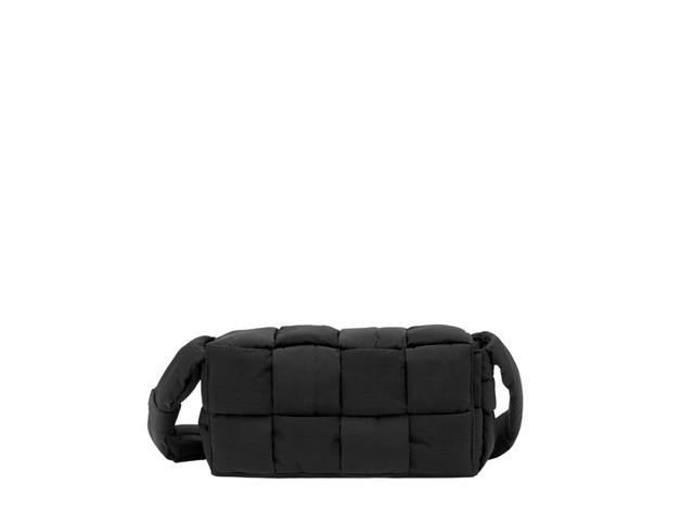 Bottega Veneta Bottega Veneta Padded Tech Cassette In Nylon Polyamide With Silver Finish Hardware Black - view 1