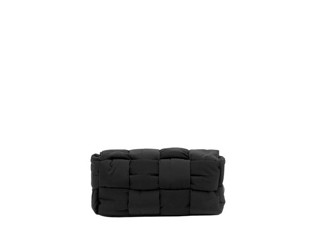 Bottega Veneta Bottega Veneta Padded Tech Cassette In Nylon Polyamide With Silver Finish Hardware Black - view 2
