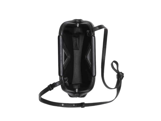 Bottega Veneta Bottega Veneta Point In Calfskin Leather With Silver Hardware Black - view 2