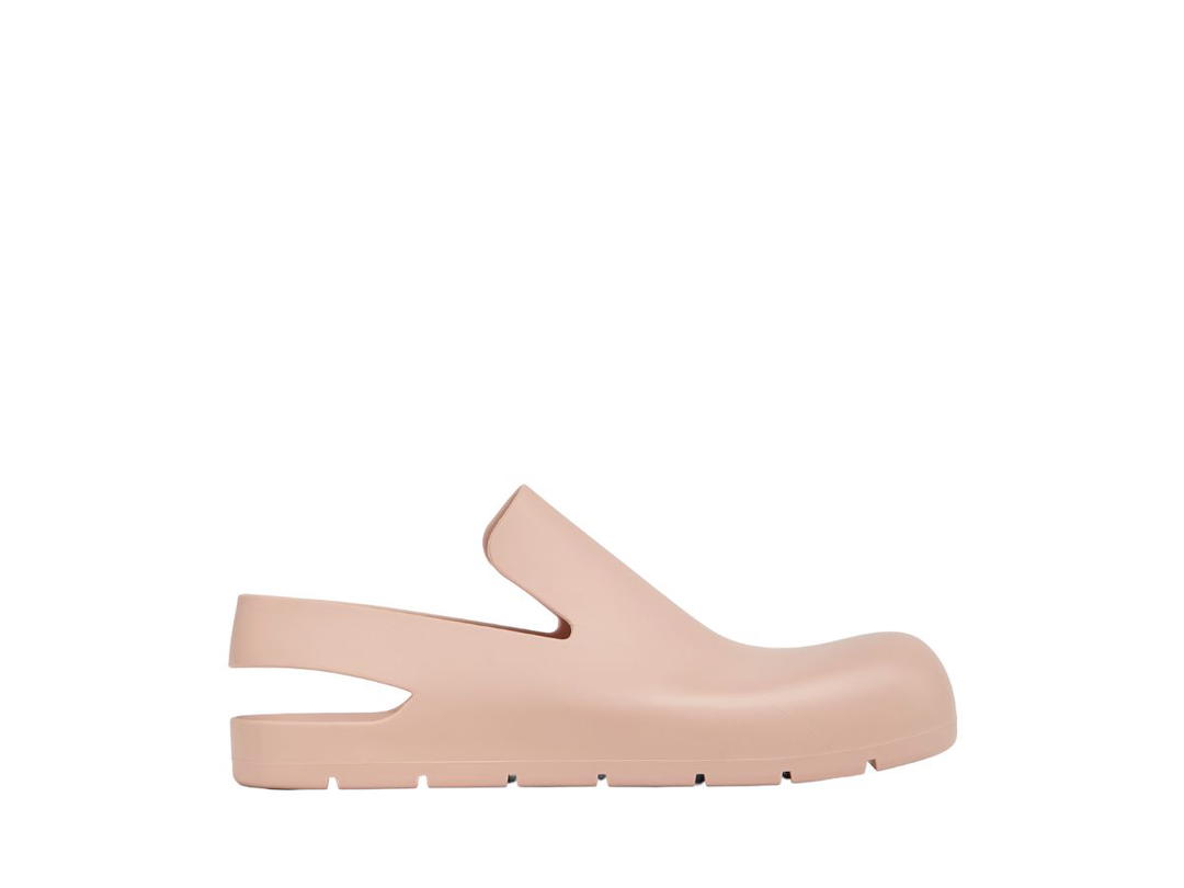 Bottega Veneta Bottega Veneta Open-Heel Puddle Sandal Peach Pink (Women's)