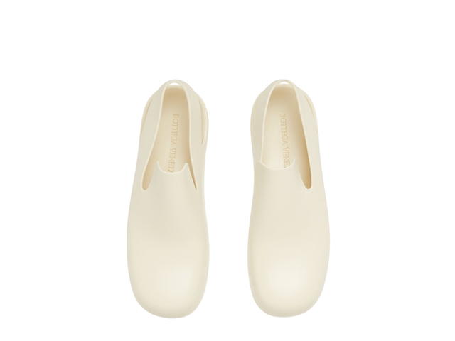 Bottega Veneta Bottega Veneta Puddle In Biodegradable Rubber Slingback Sandals White - view 3