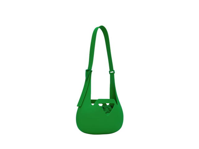 Bottega Veneta Bottega Veneta Recyclable Rubber Punch Shoulder Bag Green - view 2