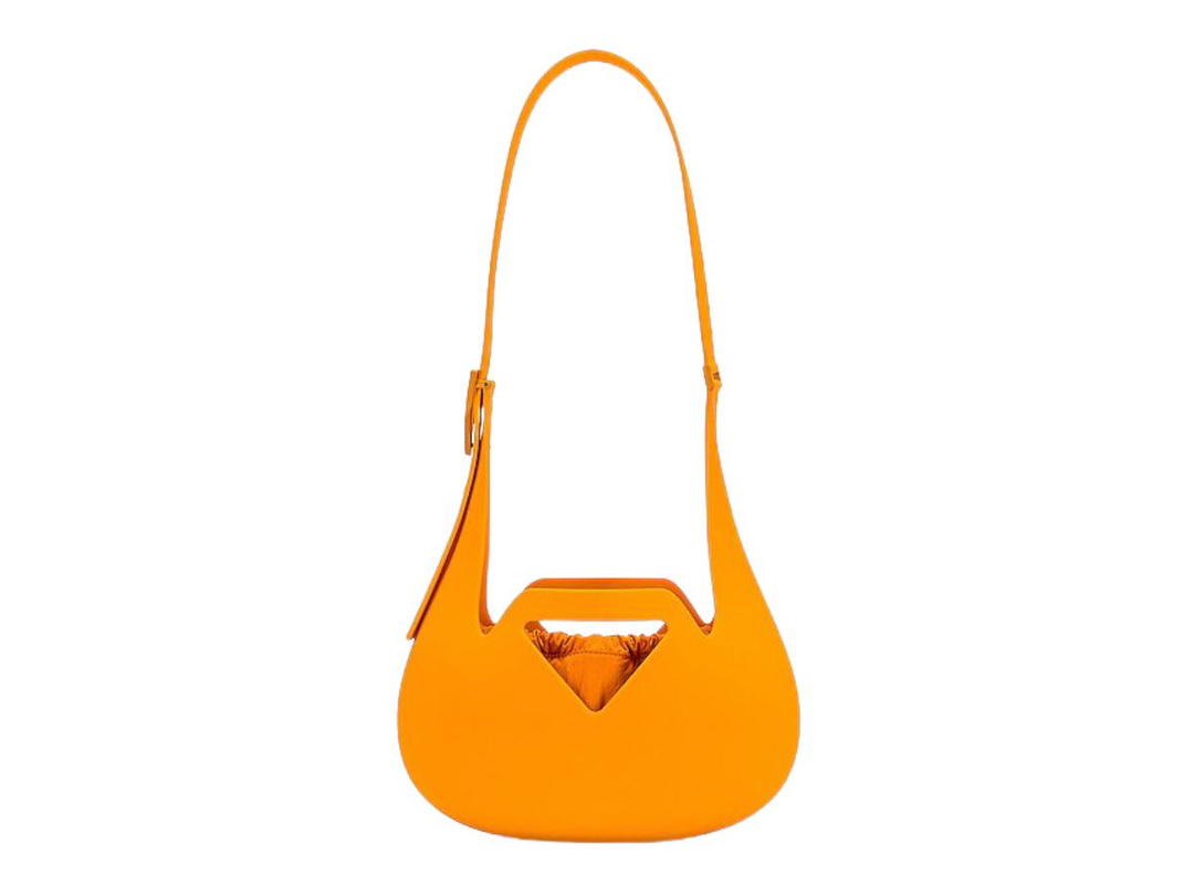 Bottega Veneta Bottega Veneta Recyclable Rubber Punch Shoulder Bag Tangerine