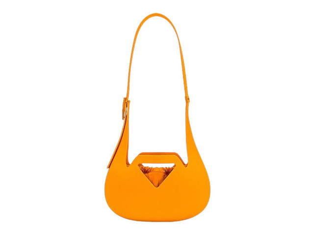 Bottega Veneta Bottega Veneta Recyclable Rubber Punch Shoulder Bag Tangerine - view 1