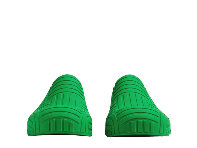 Bottega Veneta Bottega Veneta Slider In Rubber Clogs Parakeet - view 2